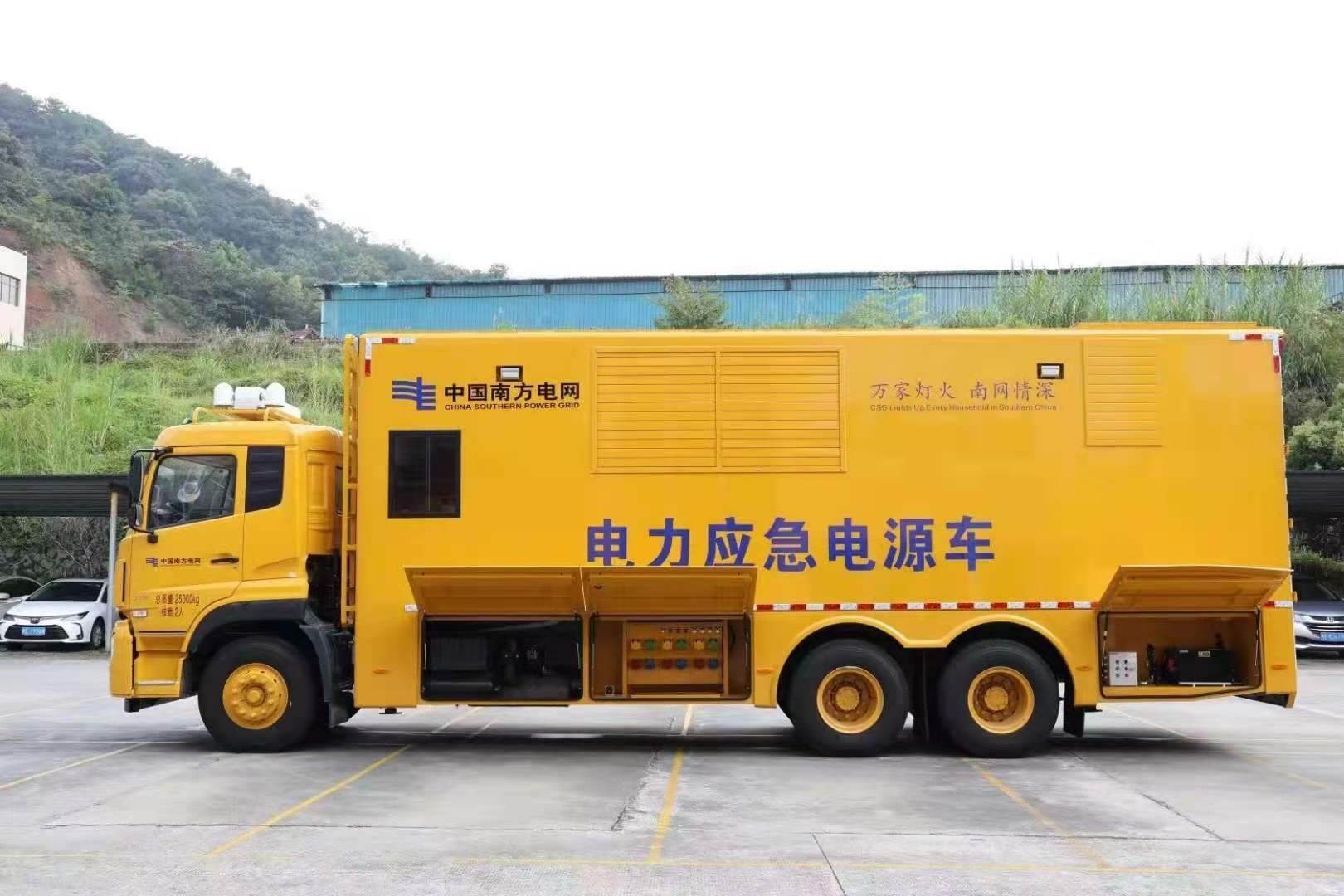扎赉特安康大型柴油发电机发电车UPS电源出租租赁
